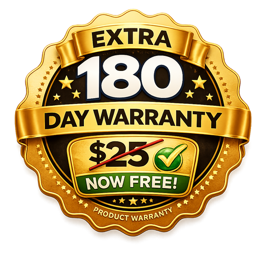 Extra 180 Day Warranty
